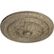Ekena Millwork Wigan Ceiling Medallion, Hand-Painted Gobi Desert Crackle, 16"OD x 2 1/4"P CM16WGGDC - alternate 3